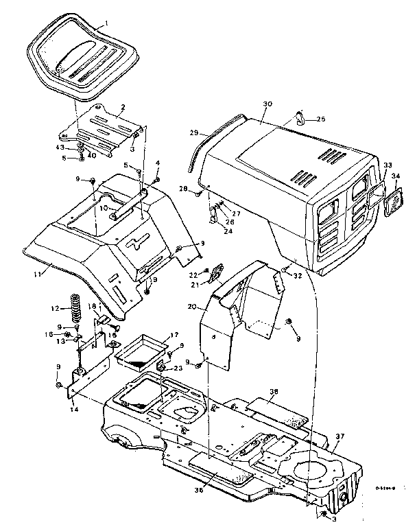 Craftsman 502255380 body parts diagram