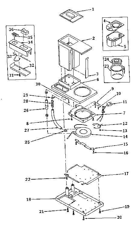 Kenmore 360480272 replacement parts diagram