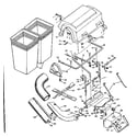 Craftsman 502249310 bin and chute assembly diagram