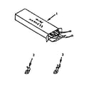 Kenmore 9117178710 wire harnesses and components diagram