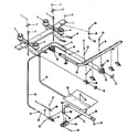 Kenmore 9117178710 burner section diagram