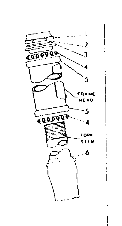 Sears 502474210 head fittings diagram