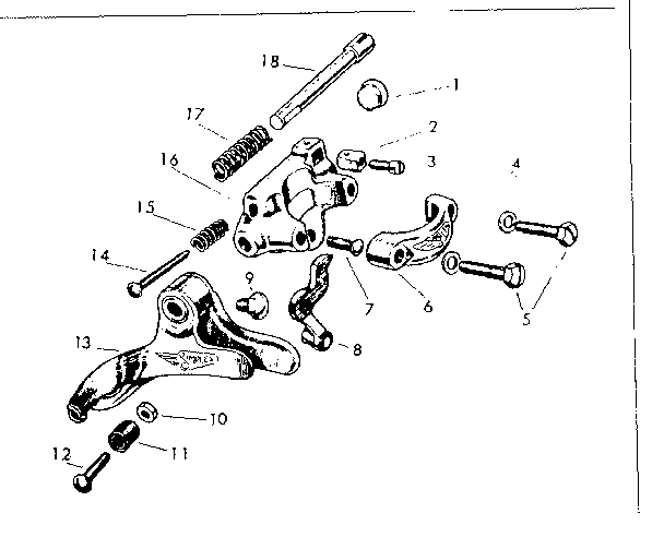 Sears 502474210 front derailleur diagram