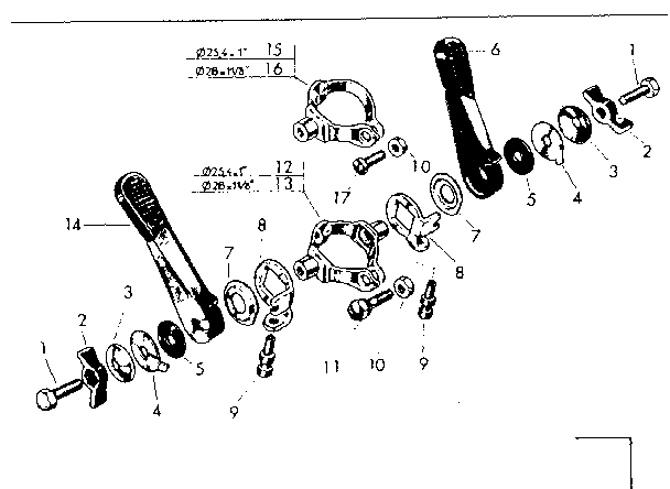 Sears 502474210 shifter assembly diagram