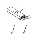 Kenmore 9117218710 wire harnesses and components diagram