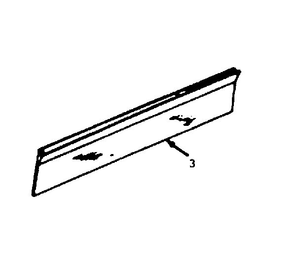 Kenmore 2784258690 filler kit no. 4006731 (optional) diagram