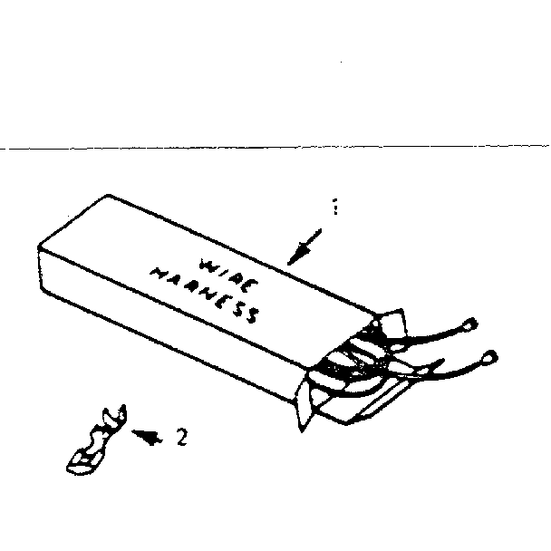 Kenmore 2784298690 wire harness and components diagram