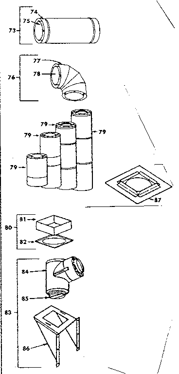 Preway FB26F-A-C optional accessories diagram