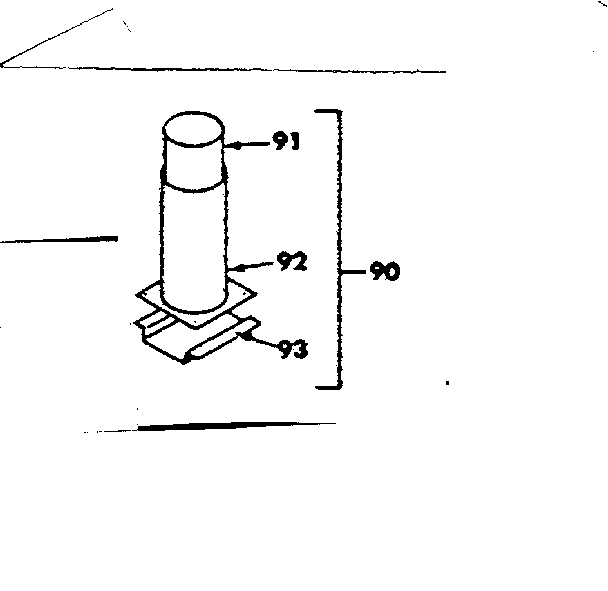 Preway FB26F-A-C optional outside air kit (1ak-24) diagram