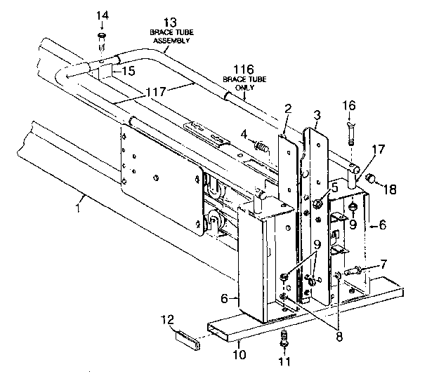 Lifestyler 15632 lower tower diagram