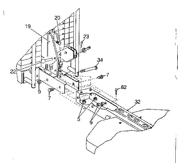 Lifestyler 15632 tower to base diagram