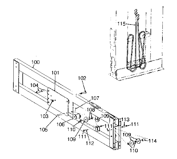 Lifestyler 15632 main frame diagram