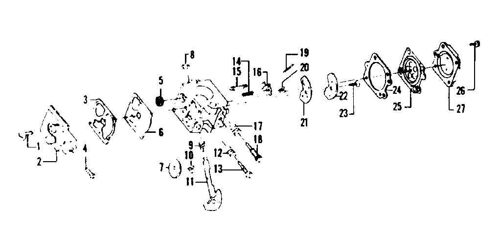 Craftsman 358796210 carburetor assembly diagram