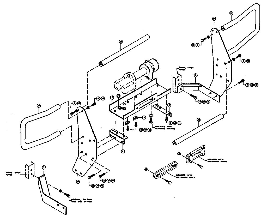 Ramsey P-6306G replacement parts diagram