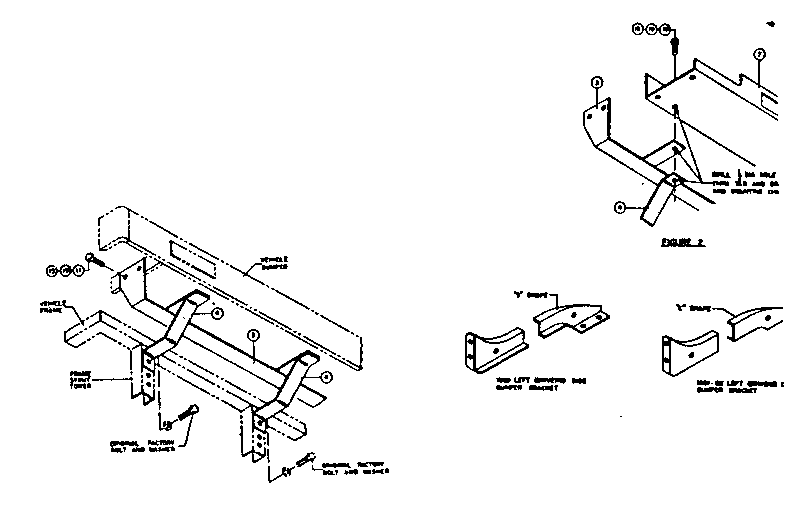 Ramsey P-6306G bracket assembly diagram