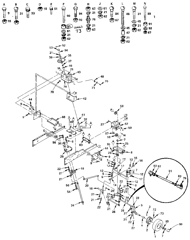 Craftsman 917255911 steering diagram