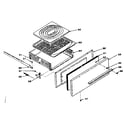 Kenmore 1197058710 broiler section diagram