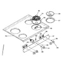 Kenmore 1199068710 cooktop diagram