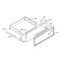 Kenmore 1199068710 storage drawer diagram
