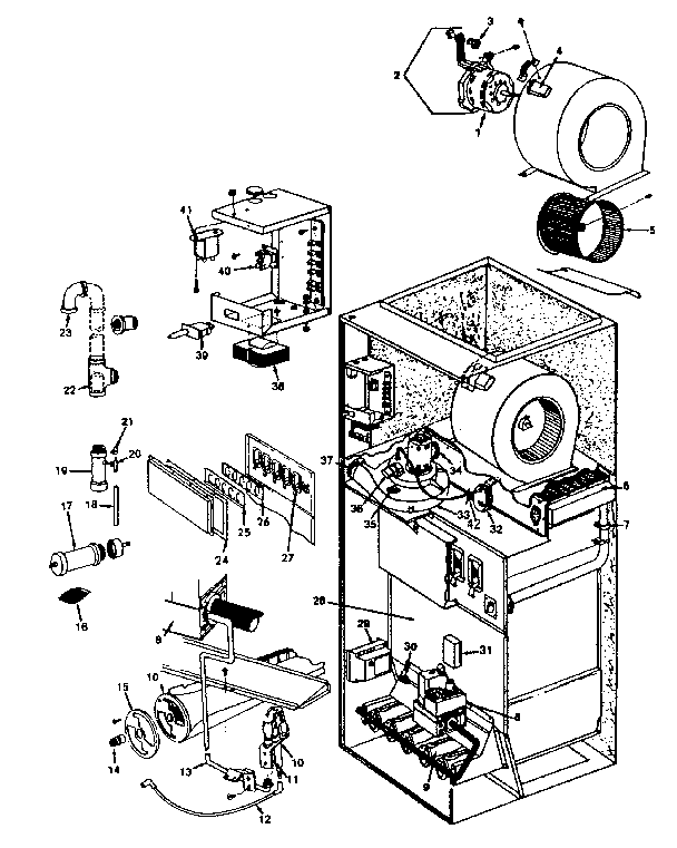 Kenmore 867769380 functional replacement parts diagram