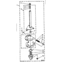 Kenmore 11081476400 brake and drive tube parts diagram