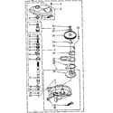 Kenmore 11081476400 gearcase parts diagram