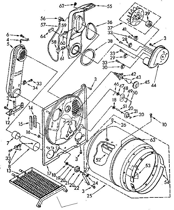 Kenmore 11087294550 limited edition bulkhead parts diagram