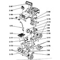 Sears 54360 replacement parts diagram