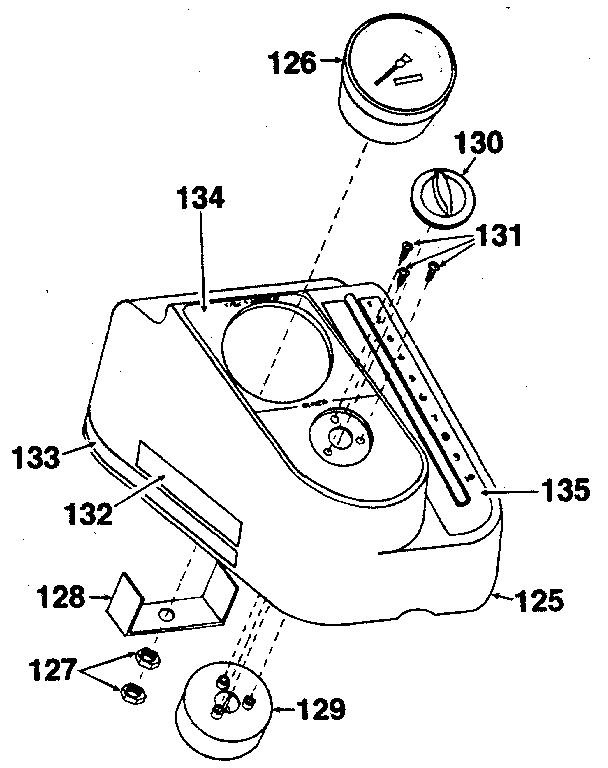 Lifestyler 37428536 console assembly diagram