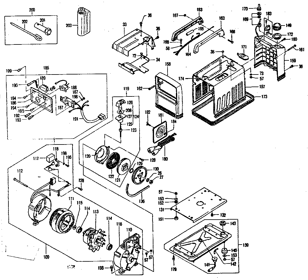 Craftsman 580328200 replacement parts diagram
