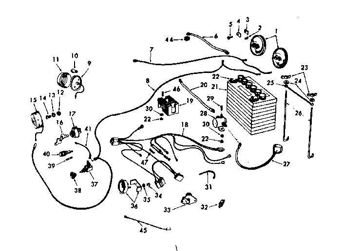 Craftsman 91725874 electrical diagram