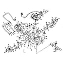 Craftsman 131974402 mower deck diagram