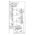 Kenmore 11081360610 gearcase parts diagram