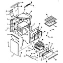 Kenmore 9116168510 body section diagram
