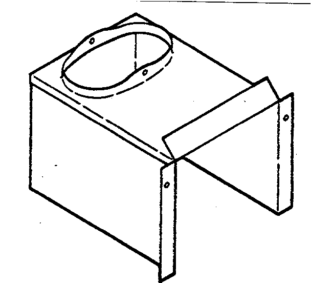 Kenmore 9116148510 flue collar kit diagram