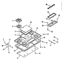 Kenmore 9113368297 main top section diagram