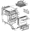 Kenmore 1034036500 body section diagram