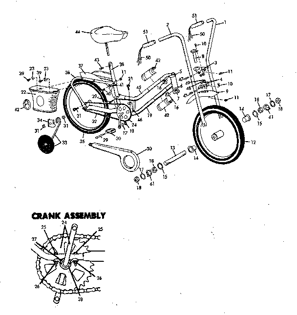 Sears 512878540 unit parts diagram
