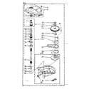 Kenmore 11081362730 gearcase parts diagram