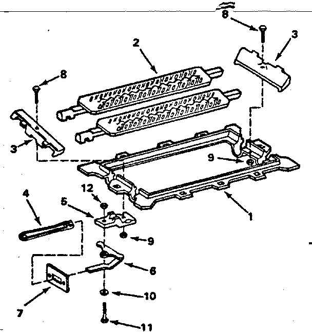 Kenmore 84239 grate diagram