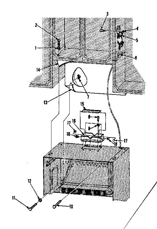 Kenmore 5648568511 installation parts diagram
