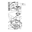 Kenmore 11081362640 machine base parts diagram