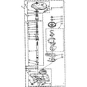 Kenmore 11081361840 gearcase parts diagram