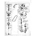 Kenmore 1106204104 gearcase and brake diagram