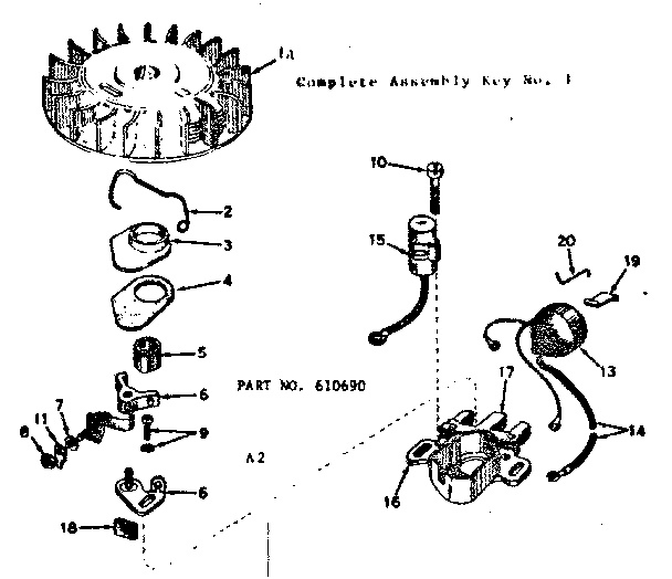 Craftsman 53682175 magneto diagram
