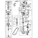 Kenmore 1106315751 gearcase and brake diagram