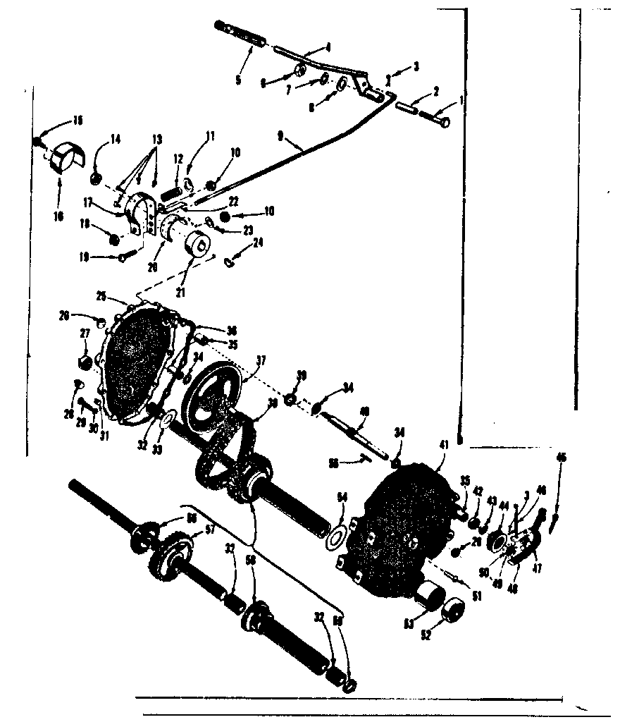 Craftsman 917606A201 transmission diagram