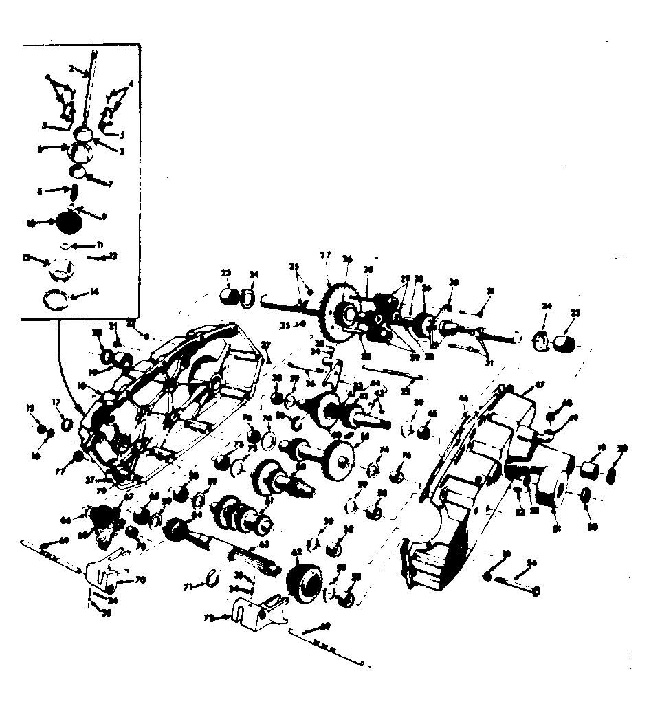 Craftsman 91725311 replacement parts diagram