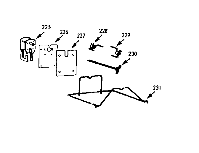 Kenmore 1039846760 optional rotisserie diagram