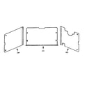Kenmore 1039706700 optional oven liner diagram